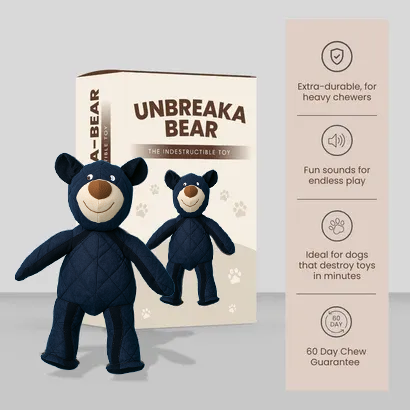 2025 New Unbreaka bear for frequent chewers🦮🐕🦺