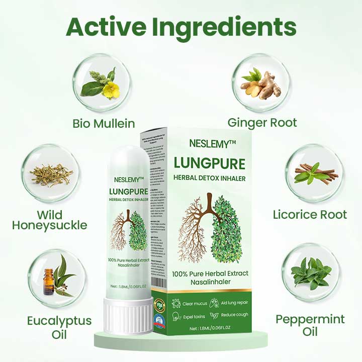 NEGUSY™ LungPure Herbal Detox Inhaler