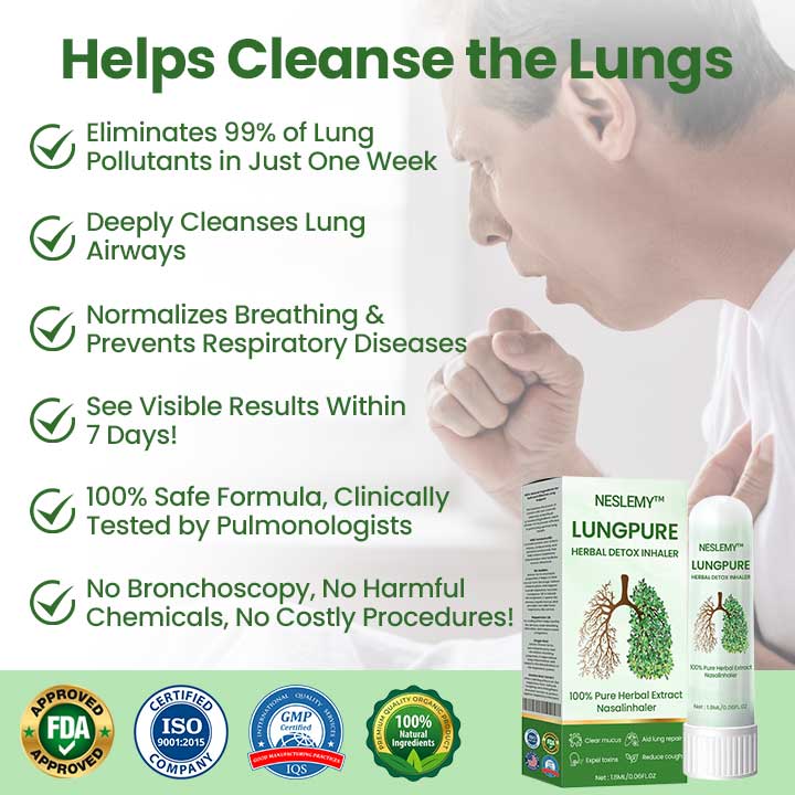 NEGUSY™ LungPure Herbal Detox Inhaler