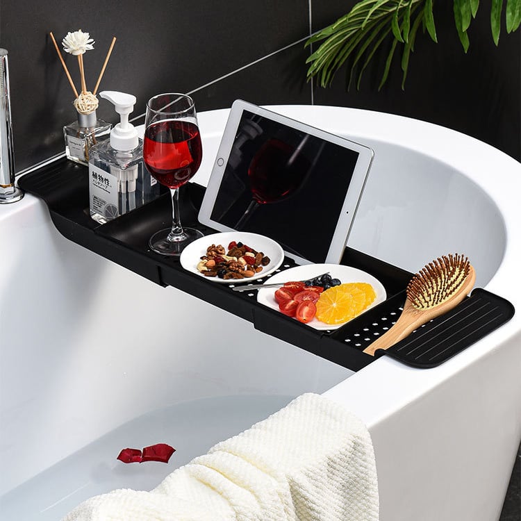 Retractable Bathtub Caddy