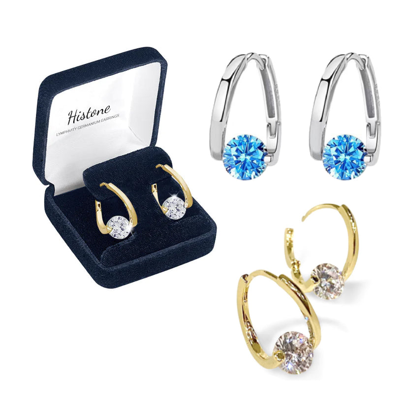 š„LAST DAY SALE-80% OFF)Seurico Lymphvity MagneTherapy Germanium Earrings