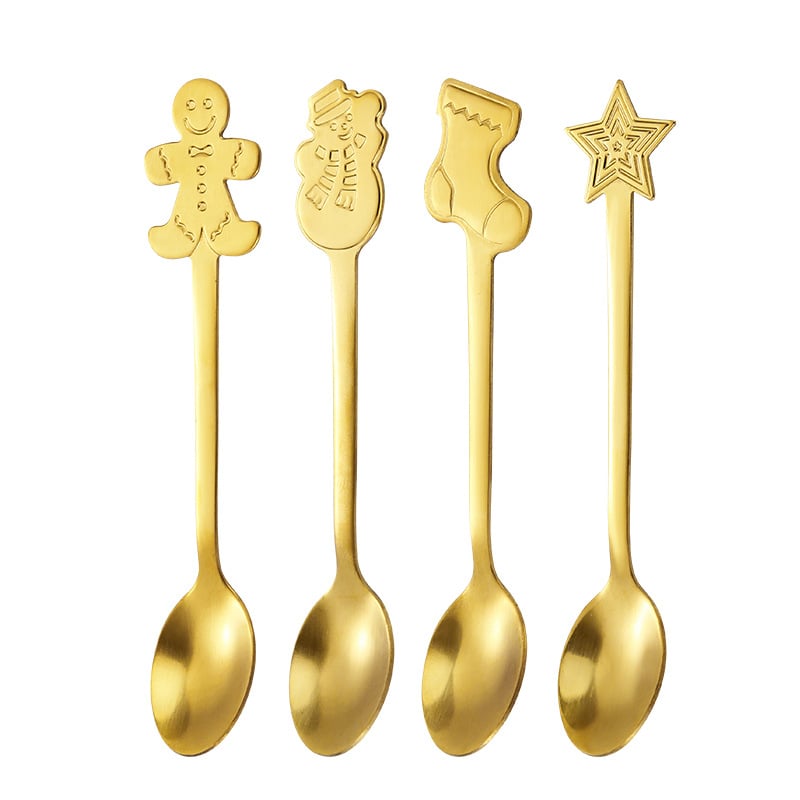 304 Stainless Steel Christmas Tableware Set