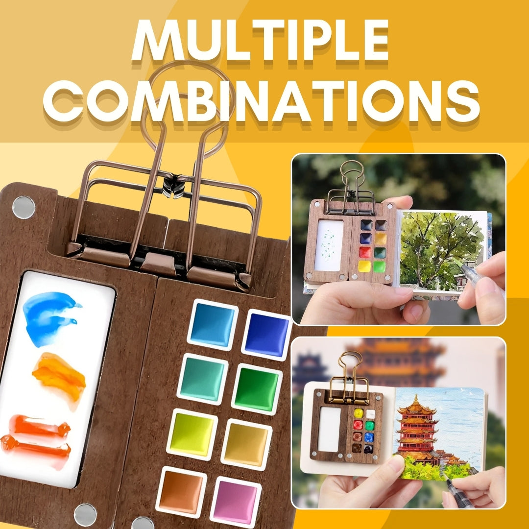 PocketArtist Travel Watercolor Palette Set
