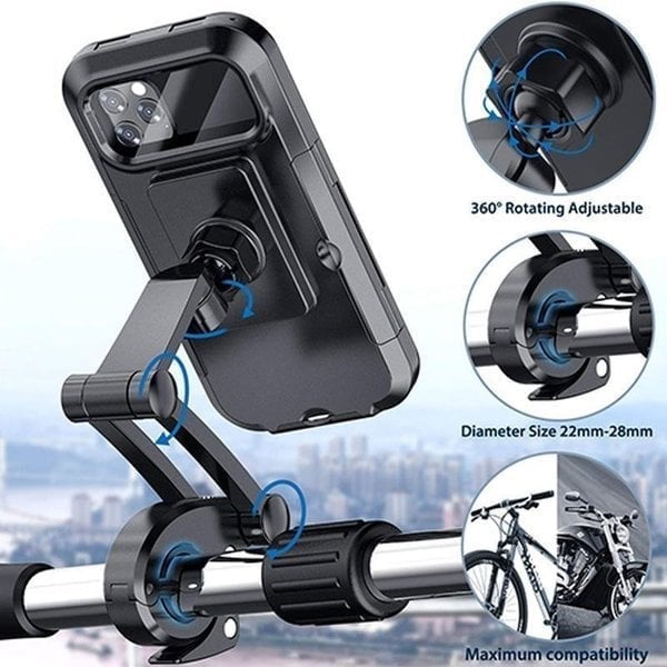 🔥🔥 Promotion 50%OFF🔥🔥Waterproof Bicycle & Motorcycle Phone Holder