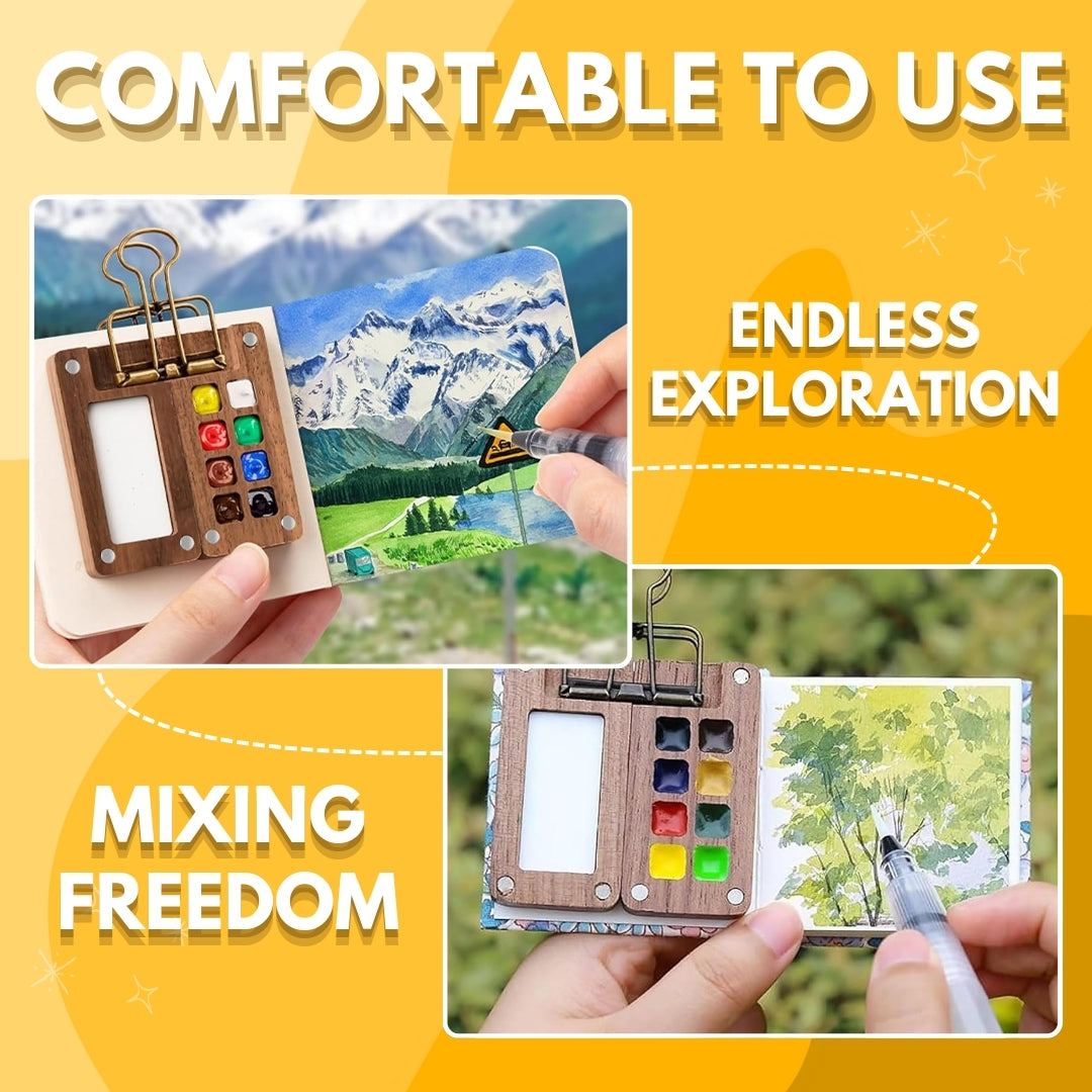 PocketArtist Travel Watercolor Palette Set