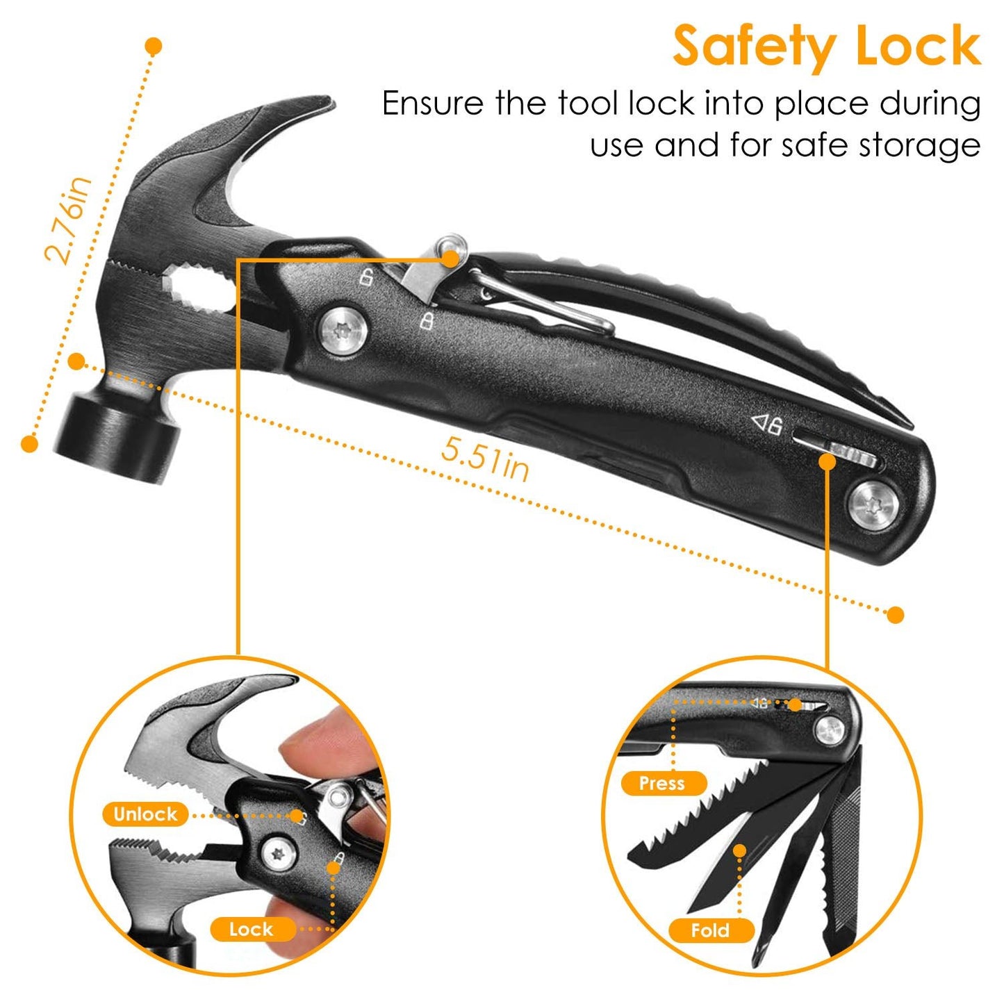 Mini Multifunctional Hammer