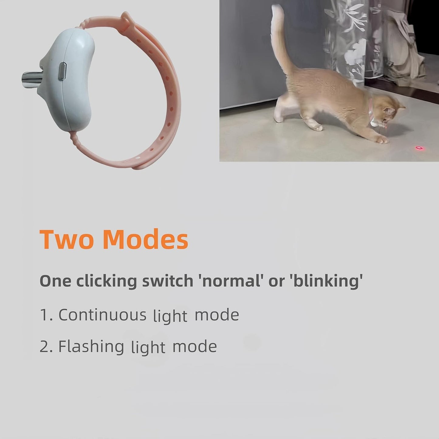 🐾Automatic laser infrared cat collar