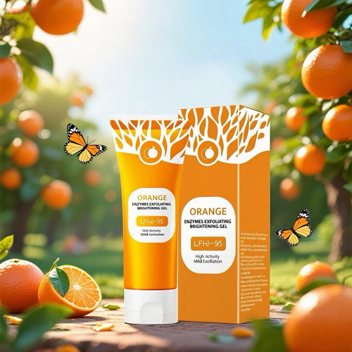🍊ORANGE ENZYME EXFOLIATING GEL:Professional French Enzymes