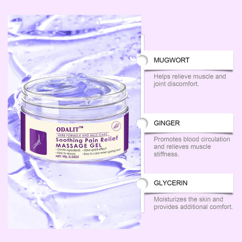 🎈👨⚕️Official Store:ODALIT™ Turmeric & Emu Oil Arthritis Soothing Pain Relief Massage Gel 🎁