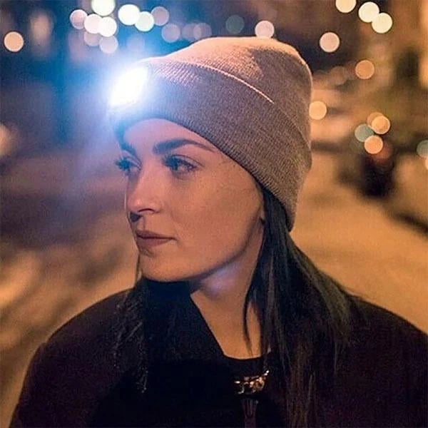 LED Lighted Performance Beanie