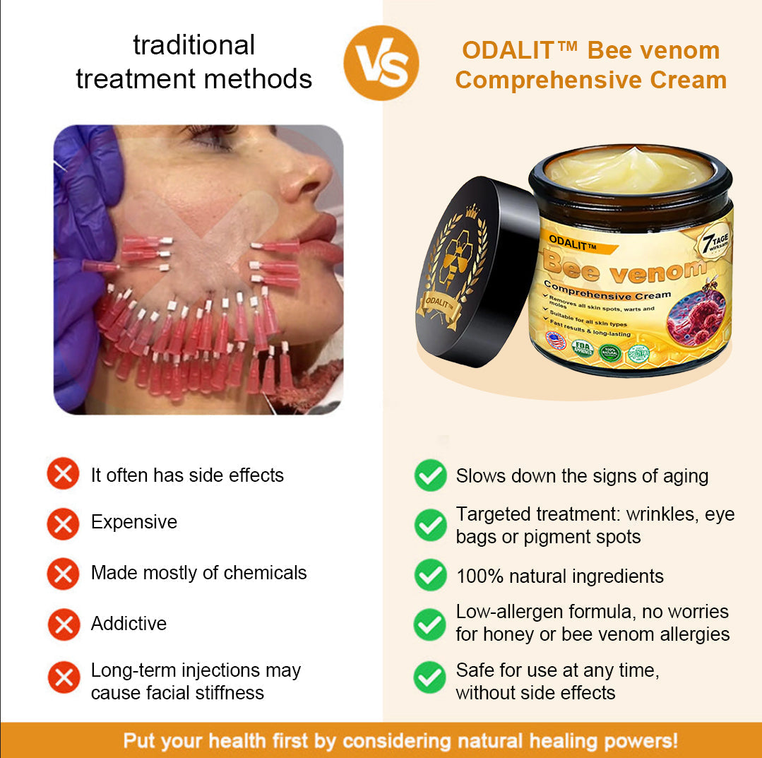 🎁Flash Sale - ODALIT™ Bee venom Comprehensive Cream🔥LAST DAY 80% OFF 💎💎