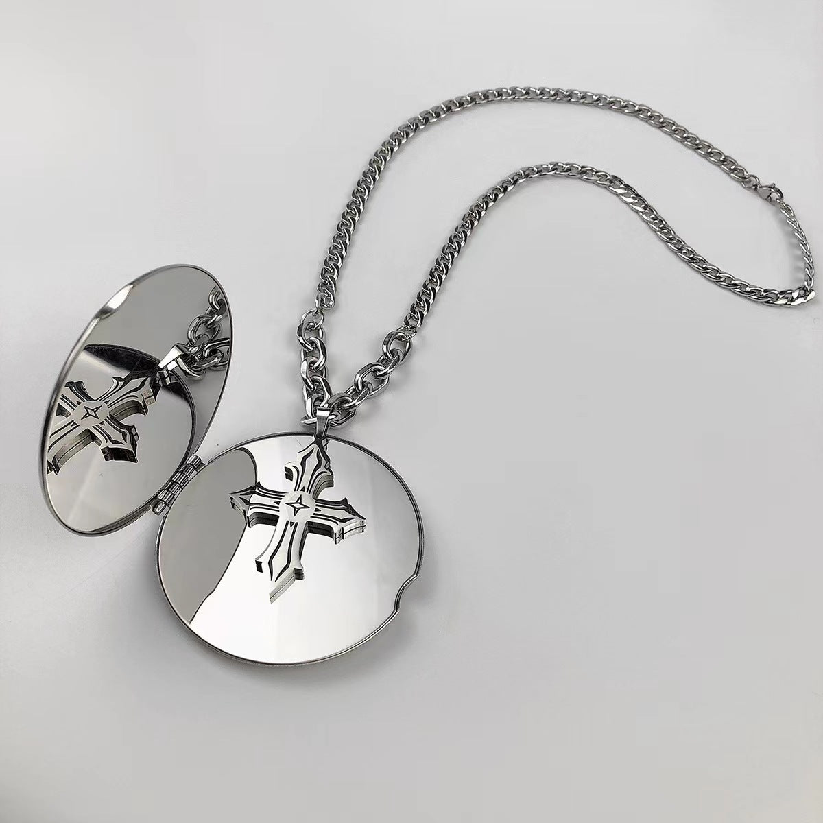 Cross Pendant Hip-Hop Necklace