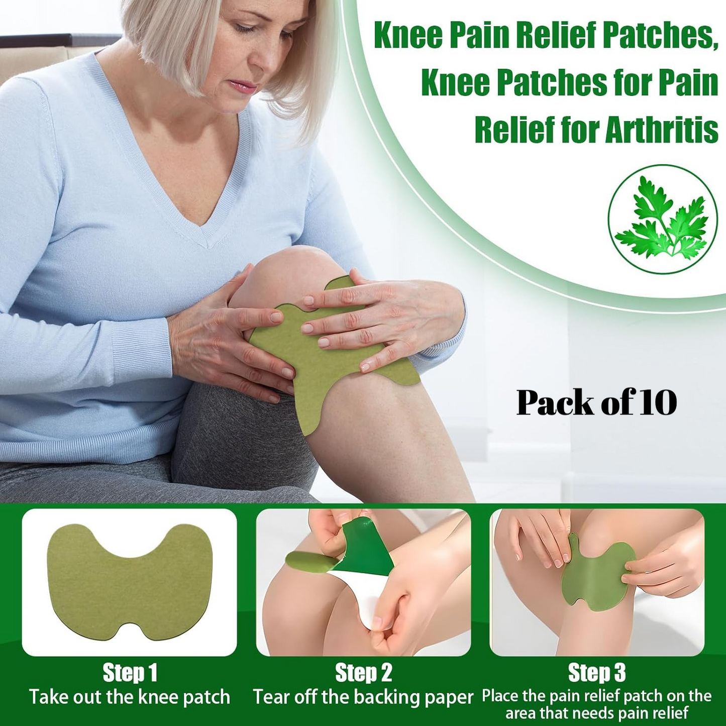 NEGUSY™ - Natural Knee Pain Relief Patches