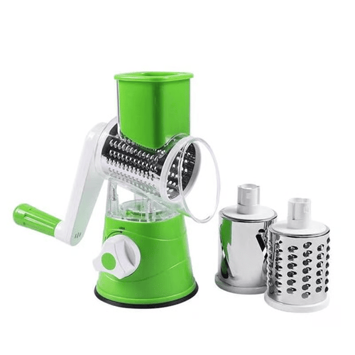 🔥3 in 1 Rotary Cheese Grater Vegetable Slicer