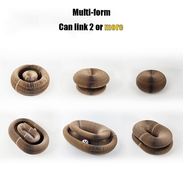 Cat ButlerTM Most Interesting Cat Toys 2022/Flexible Cardboard Foldable