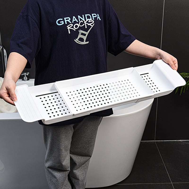 Retractable Bathtub Caddy
