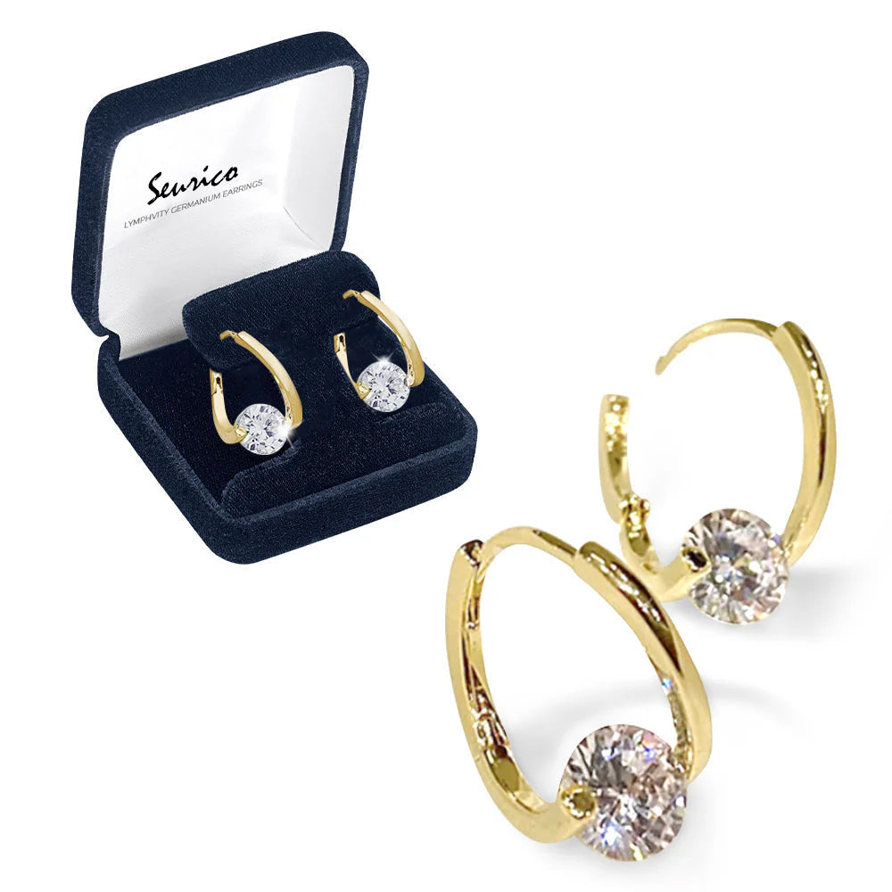 š„LAST DAY SALE-80% OFF)Seurico Lymphvity MagneTherapy Germanium Earrings