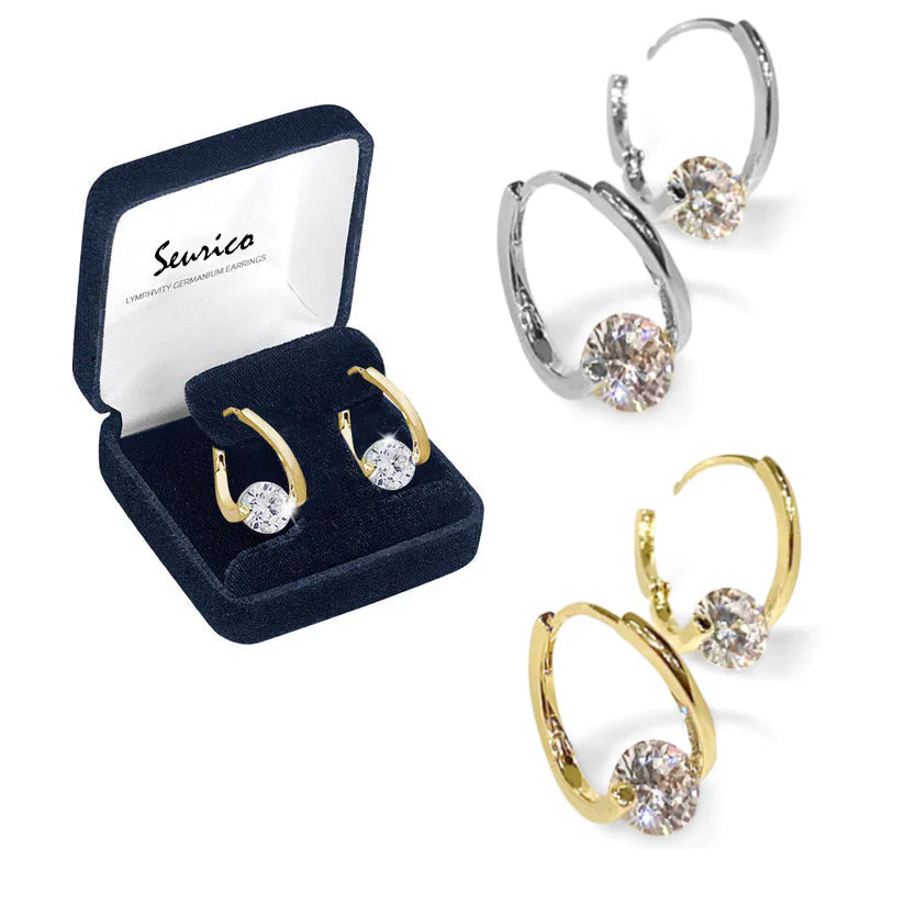 š„LAST DAY SALE-80% OFF)Seurico Lymphvity MagneTherapy Germanium Earrings