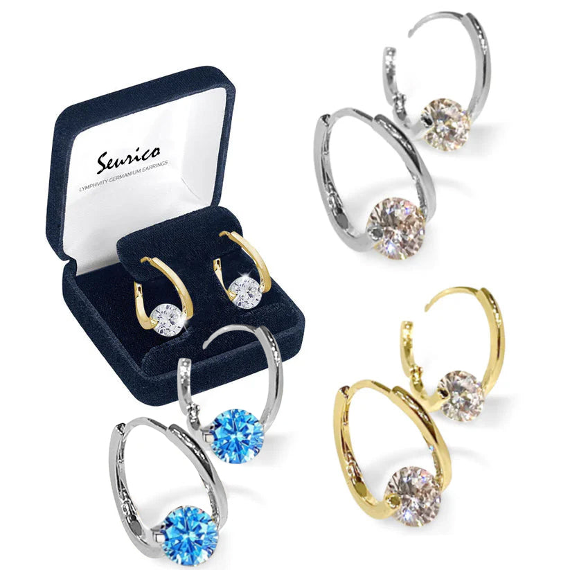 š„LAST DAY SALE-80% OFF)Seurico Lymphvity MagneTherapy Germanium Earrings