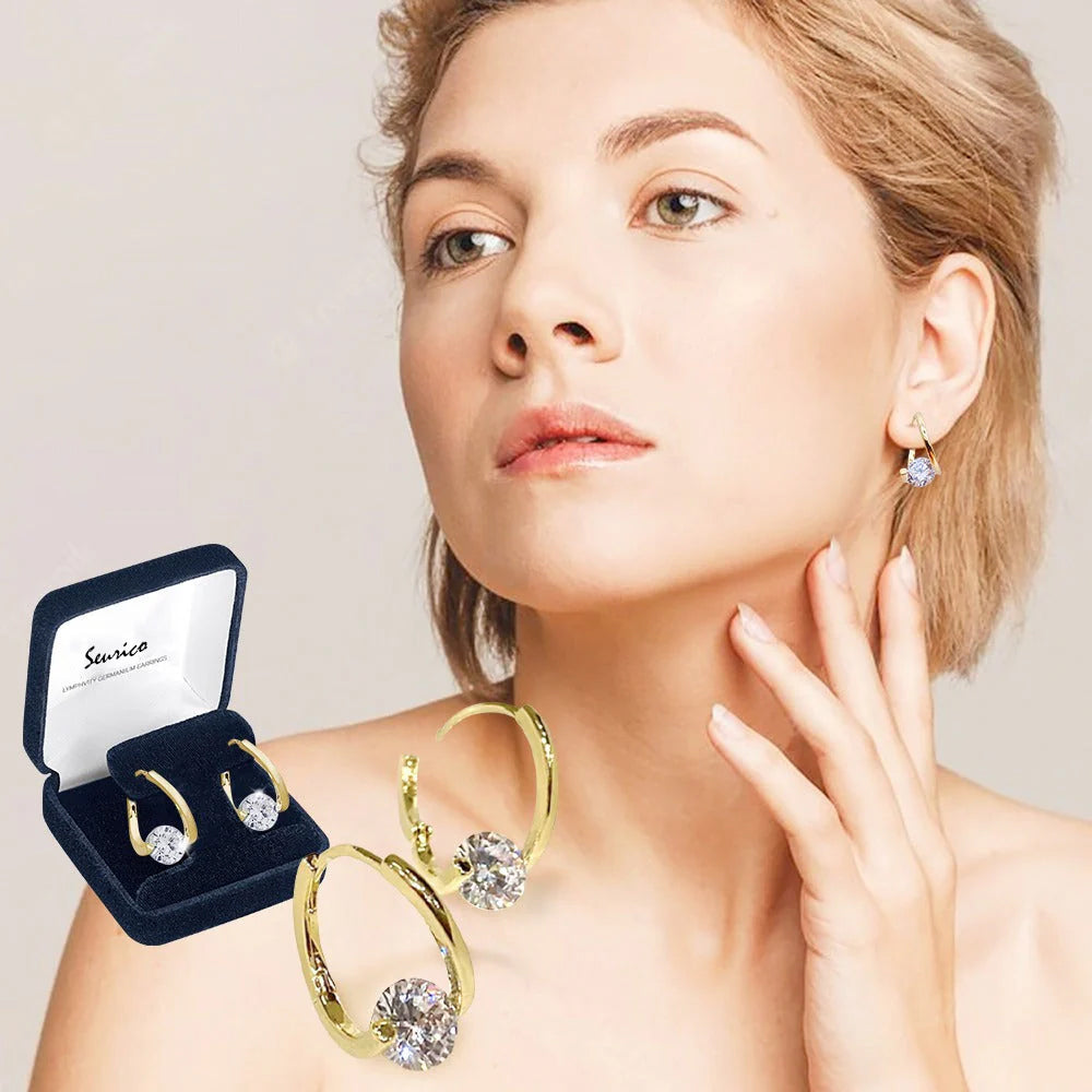 š„LAST DAY SALE-80% OFF)Seurico Lymphvity MagneTherapy Germanium Earrings