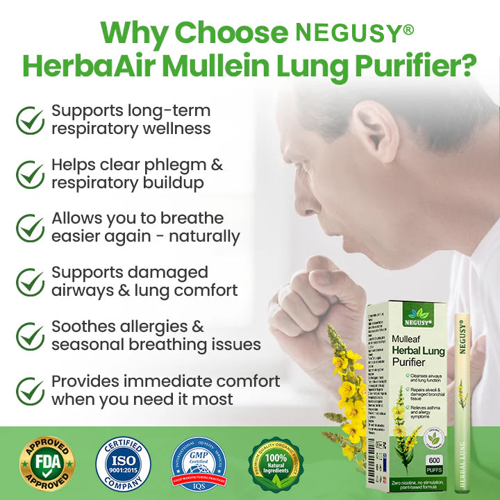 NEGUSY® Mulleaf Herbal Lung Purifier
