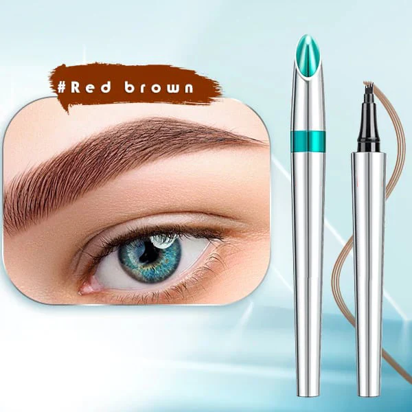 Waterproof 3D tattoo pencil with 4 fork tips for microblading (🔥 buy 1, get 1 free)