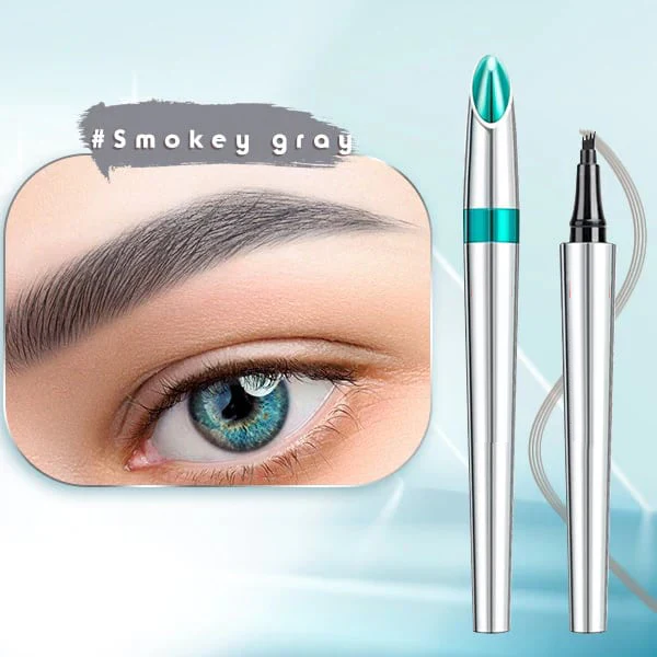 Waterproof 3D tattoo pencil with 4 fork tips for microblading (🔥 buy 1, get 1 free)