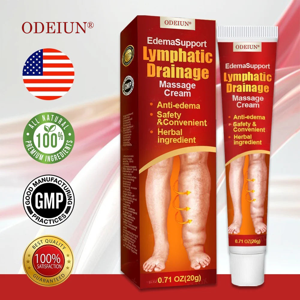 ODEIUN® EdemaSupport Lymphatic Drainage Massage Cream