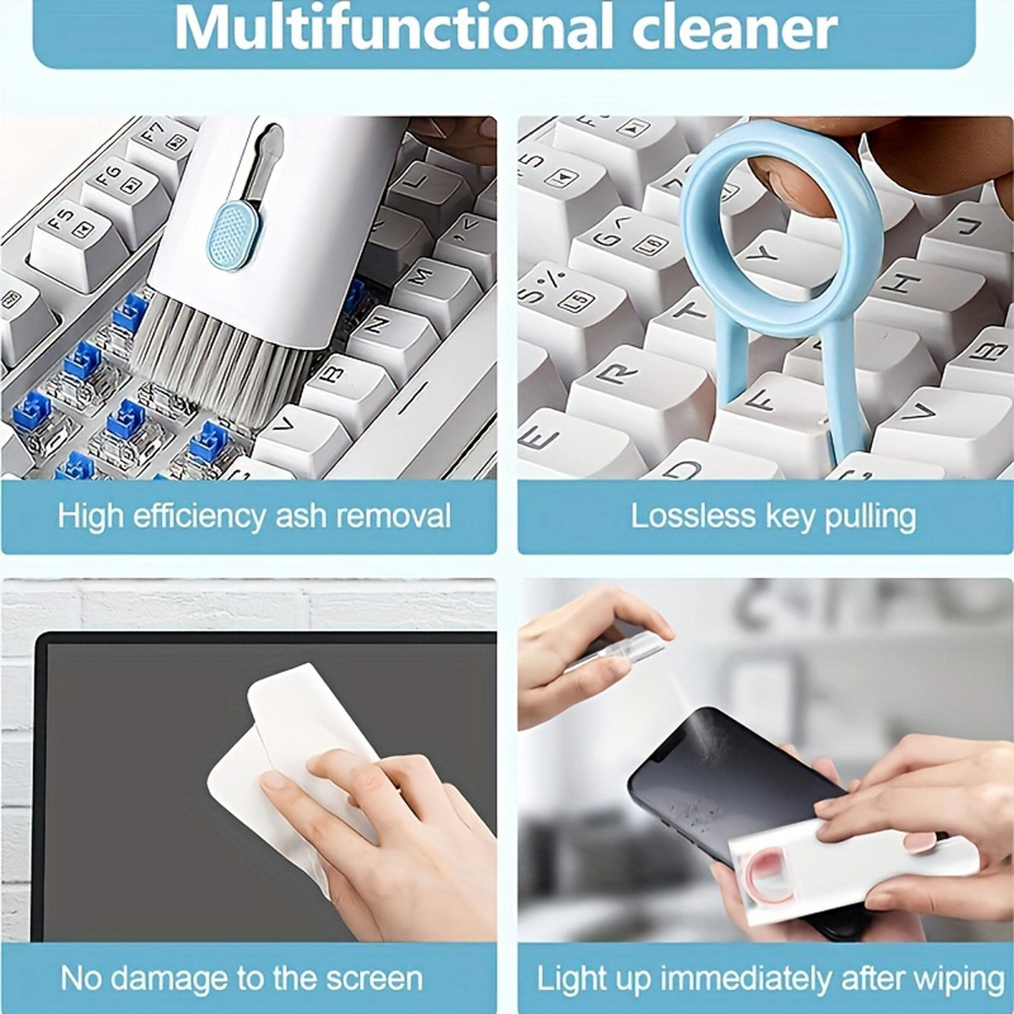 7 in 1 Electronic Cleaner Kit with Brush