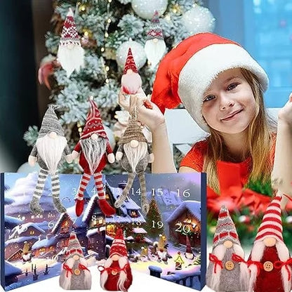 This Week Special Sale 40% OFF🎅2024 Christmas Gnome Advent Calendar