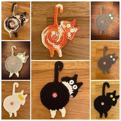 Handmade Cat Butt Coasters🔥BUY 2 GET 10%OFF
