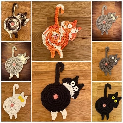 Handmade Cat Butt Coasters🔥BUY 2 GET 10%OFF