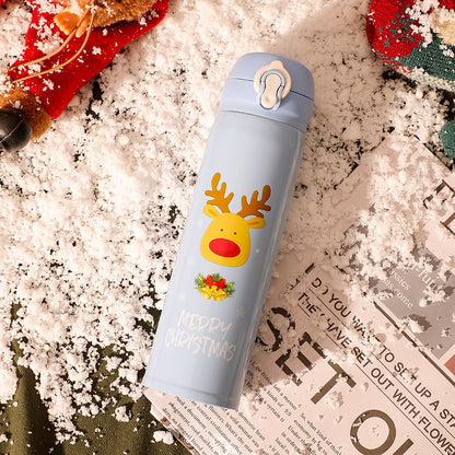 [Christmas 45% OFF]304 Stainless Steel Vacuum Thermos 17 oz