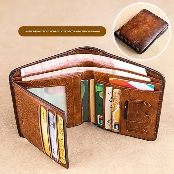 Dante® RFID Premium Leather Wallet