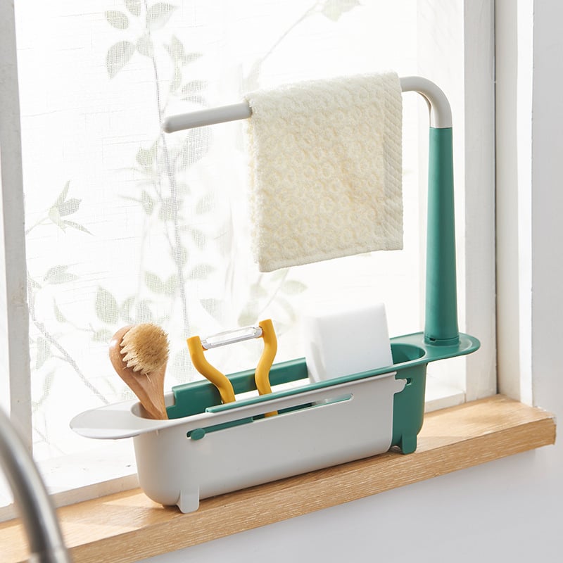 [45% OFF]Telescopic Sink Organizer