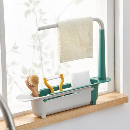 [45% OFF]Telescopic Sink Organizer