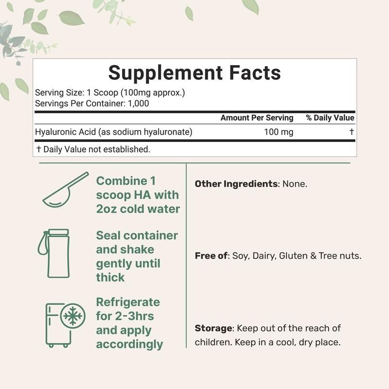 JEREMYTIS®  Hyaluronic Acid Powder（Revitalize the skin with vitality）