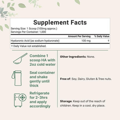 JEREMYTIS®  Hyaluronic Acid Powder（Revitalize the skin with vitality）
