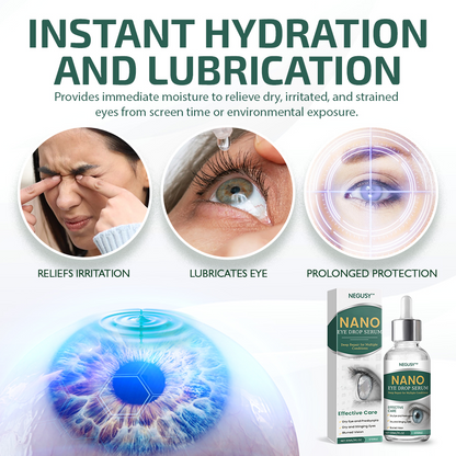 NEGUSY™ Nano Eye Drops Serum 👩‍⚕️ Royal College of Ophthalmologists Recommended (Suitable for presbyopia, dry eye syndrome, glaucoma, and cataracts)