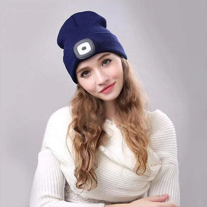 LED Lighted Performance Beanie