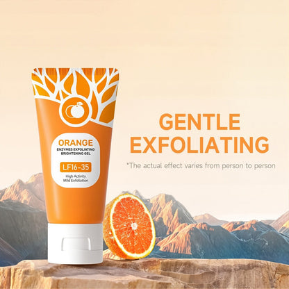 🍊ORANGE ENZYME EXFOLIATING GEL：Professional French Enzymes