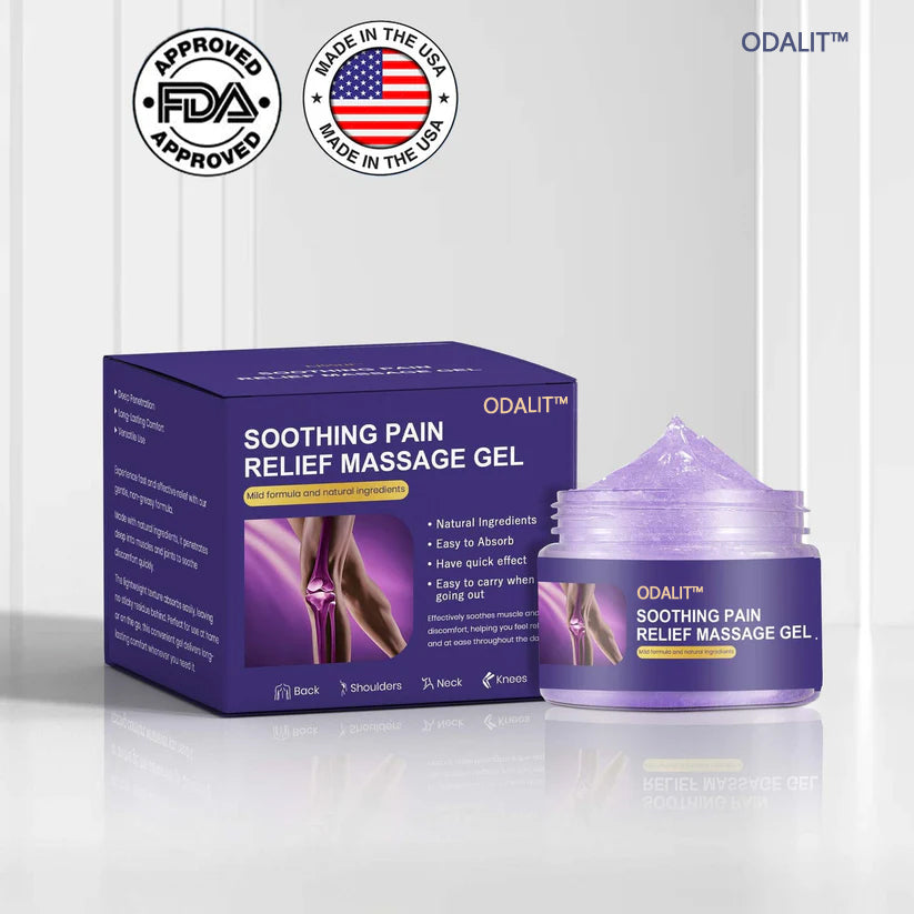 🔥Time-Limited Offer - ODALIT™  Turmeric & Emu Oil Arthritis Soothing Pain Relief Massage Gel