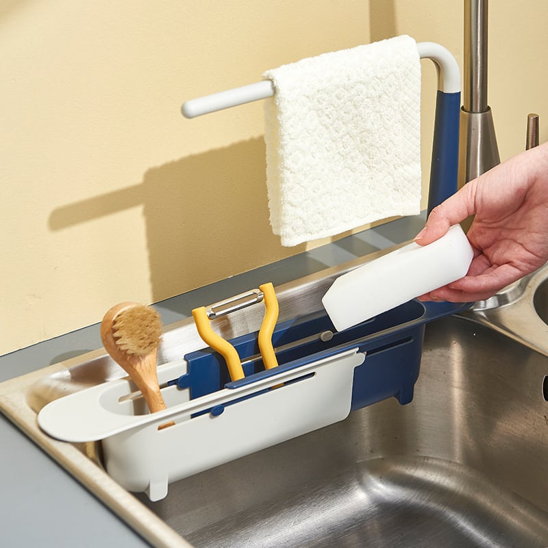 [45% OFF]Telescopic Sink Organizer