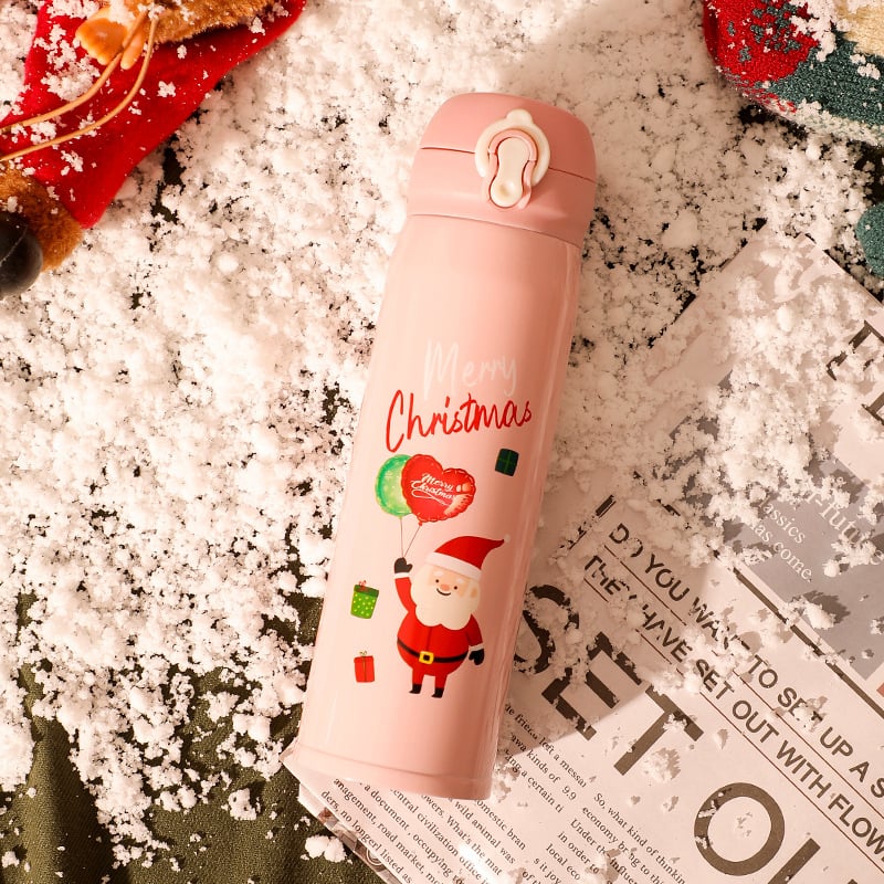 [Christmas 45% OFF]304 Stainless Steel Vacuum Thermos 17 oz