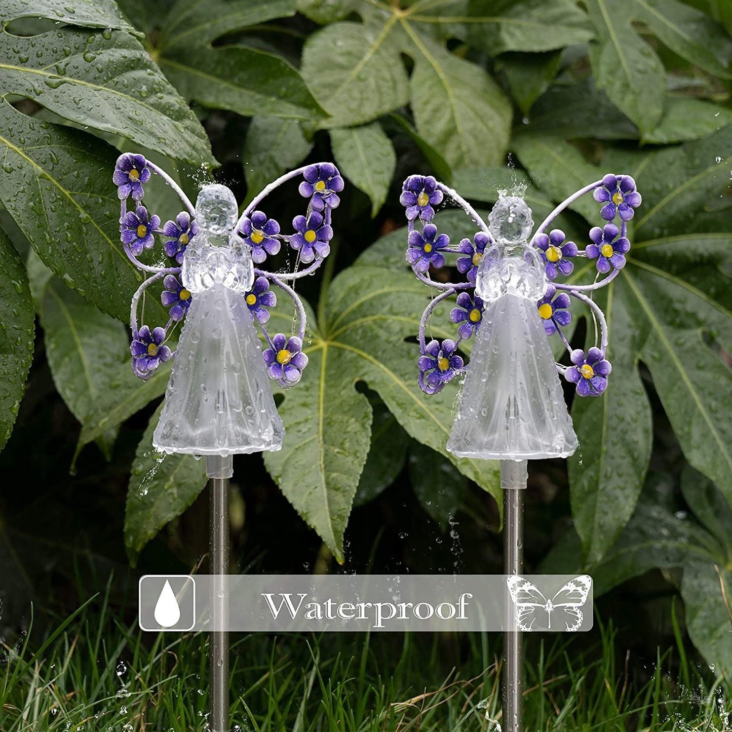 [LAST DAY -40% OFF]Waterproof 👼 Solar Angel lights