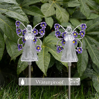 [LAST DAY -40% OFF]Waterproof 👼 Solar Angel lights