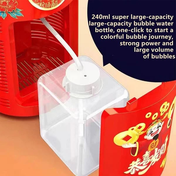 [Happy New Year!+Sale]Portable Firework Bubble Machine