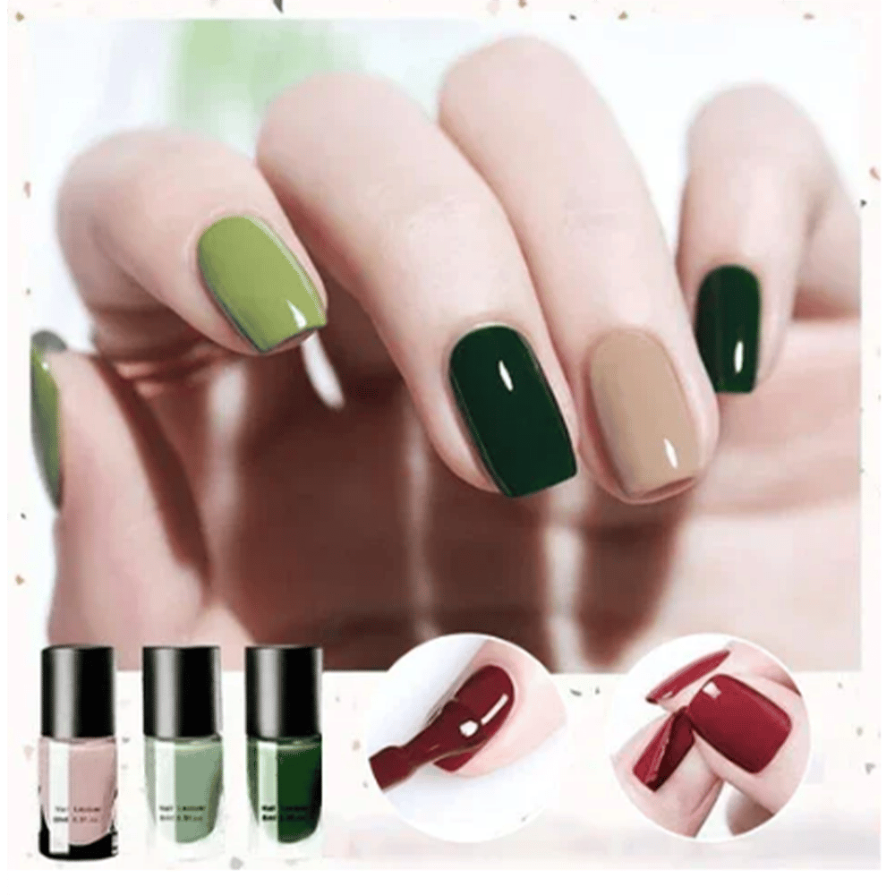 Quick-drying mirror nail polish