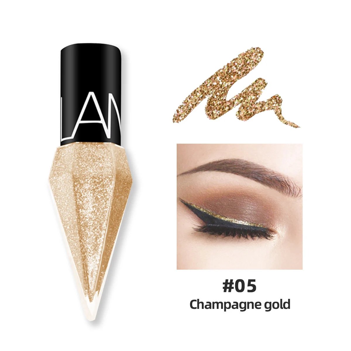 ✨GLITTERING DIAMOND LIQUID EYELINER