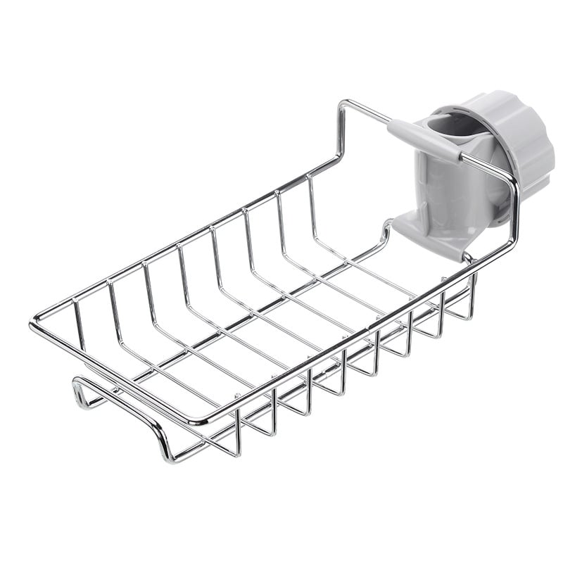 👩‍🍳Stainless Steel Faucet Rack-A Perfect Storage Accessory for Your Kitchen